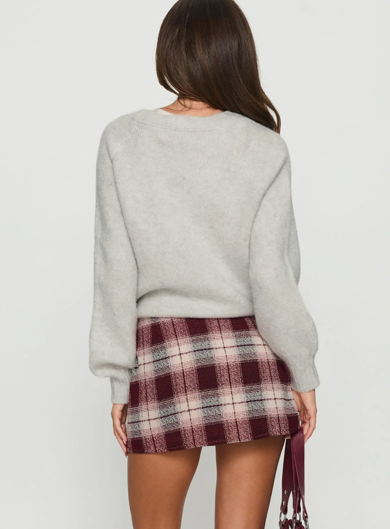 Charmers Mini Skirt Red Check - Image 4