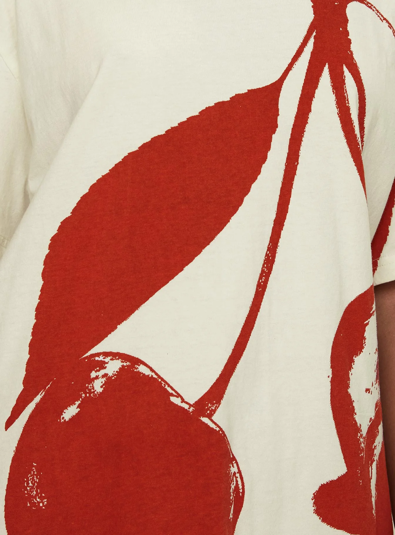 Cherrie Amore Oversized Tee White - Image 6