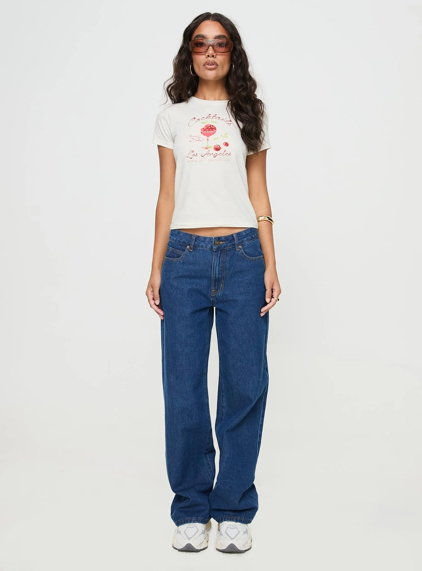 Cherry Cocktails Tee Cream - Image 7