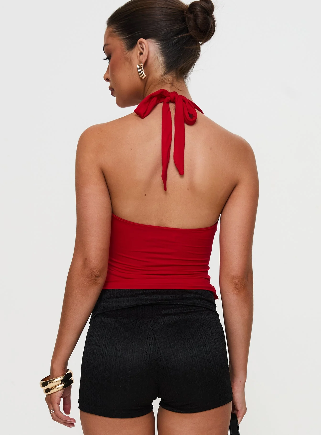 Chilli Halter Top Red - Image 10