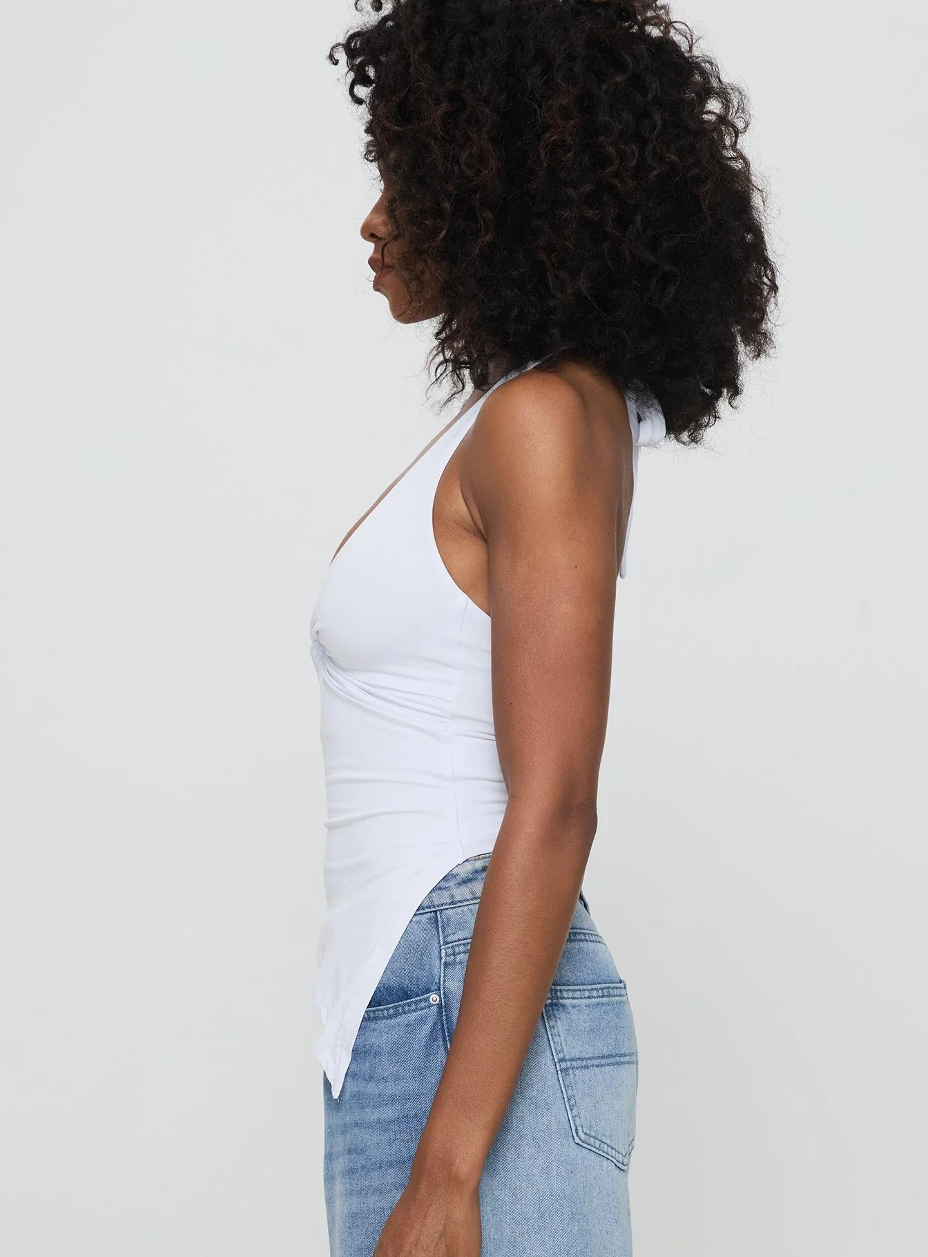 Chilli Halter Top White - Image 4
