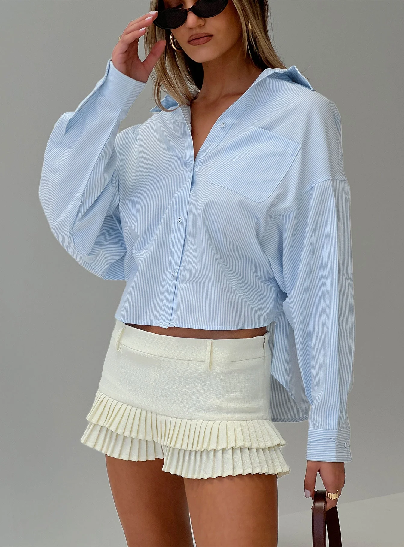 Chips Are Down Shirt Blue - Image 8