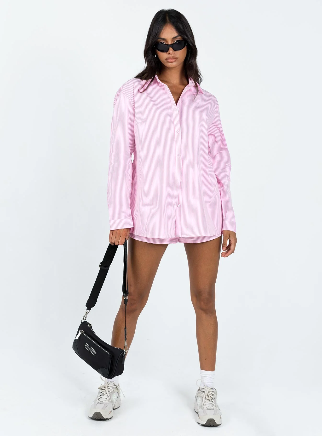 The Chloe Set Pink Stripe - Image 3