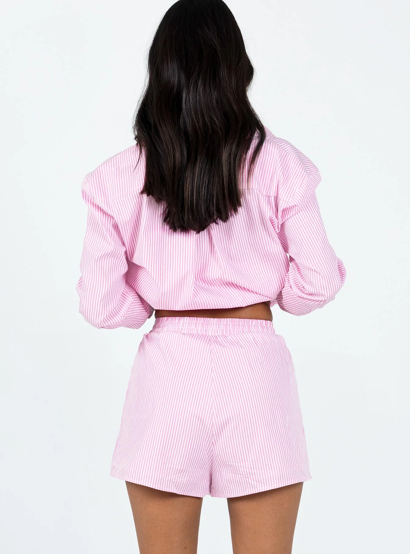 The Chloe Set Pink Stripe - Image 8