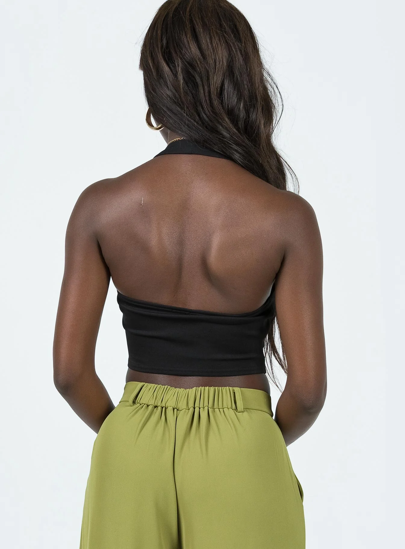 Cinto Halter Top Black - Image 5