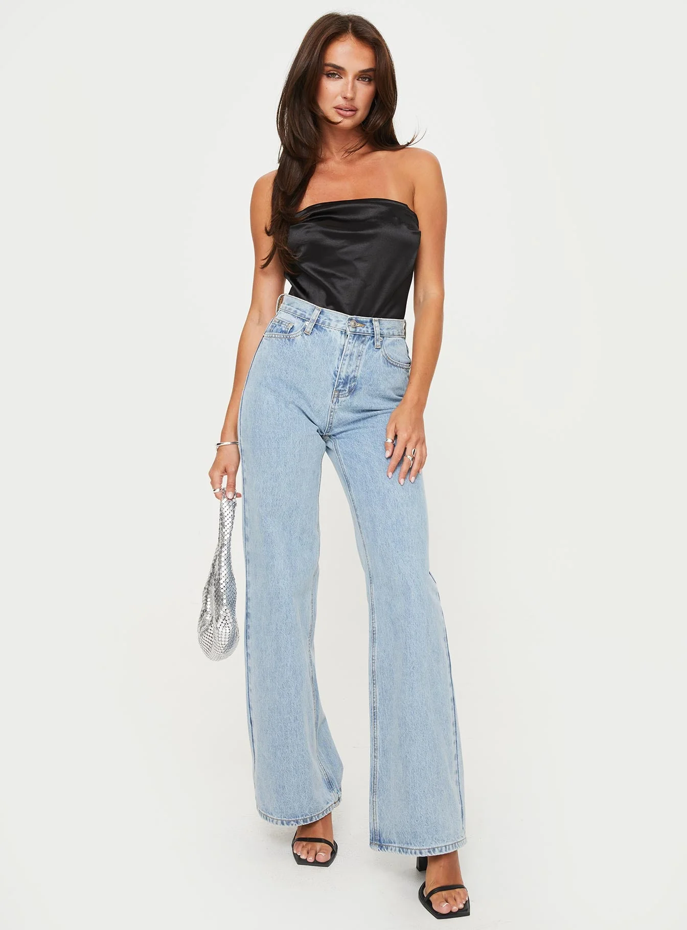 Colben Strapless Bodysuit Black - Image 2