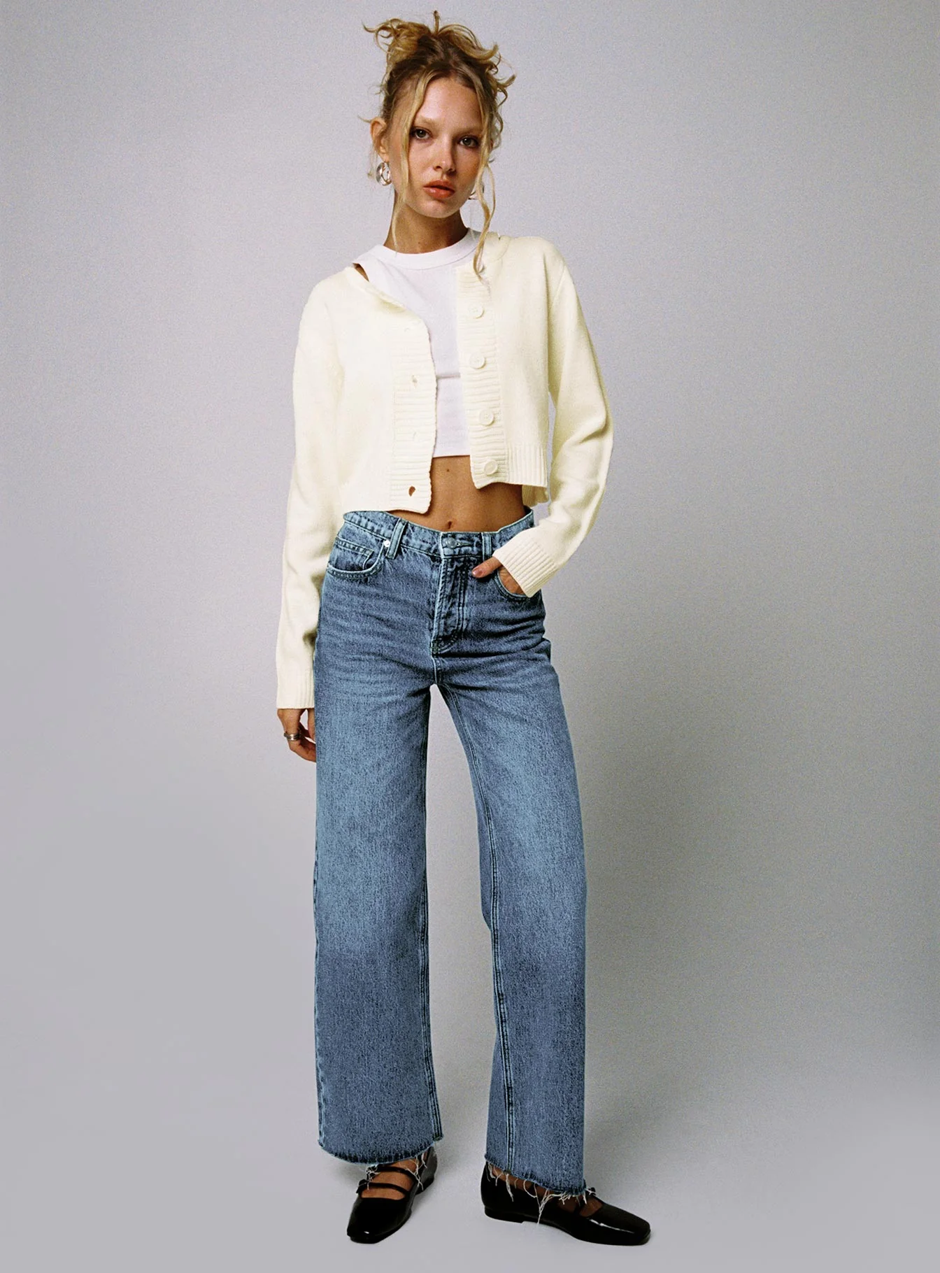 Collase Knit Sweater Cream - Image 12