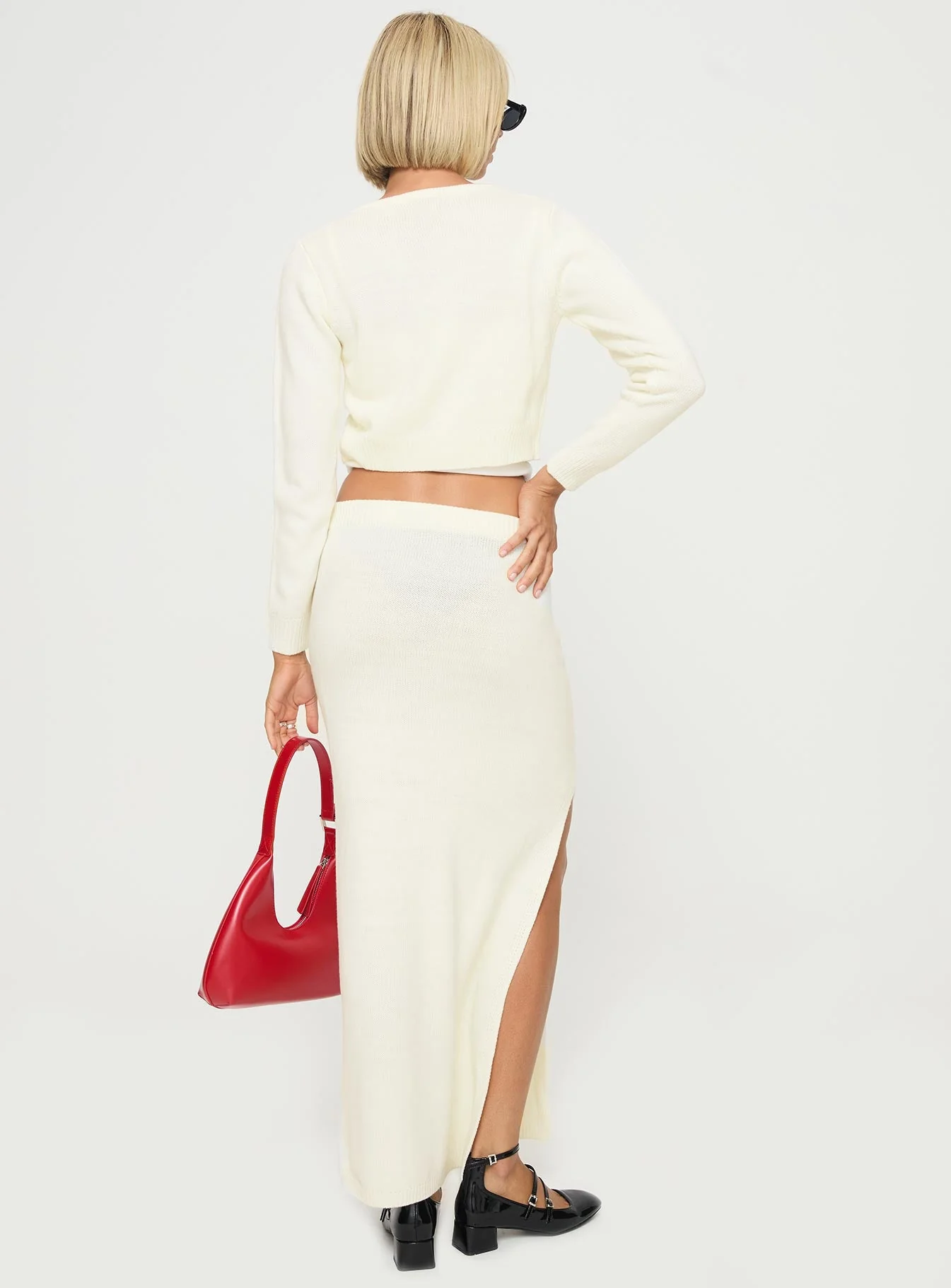 Collase Knit Sweater Cream - Image 5