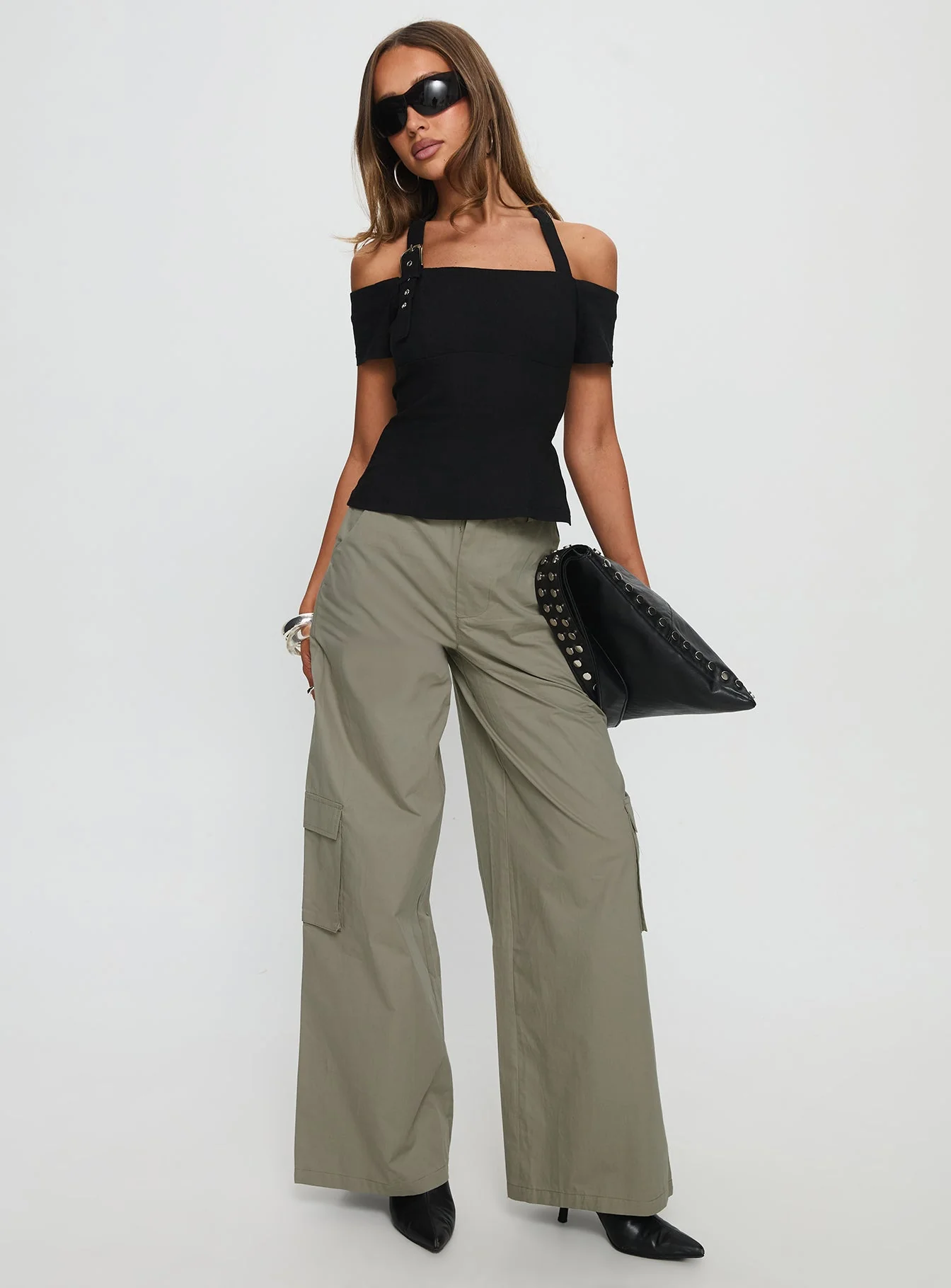 Companions Cargo Slack Pant Khaki - Image 2