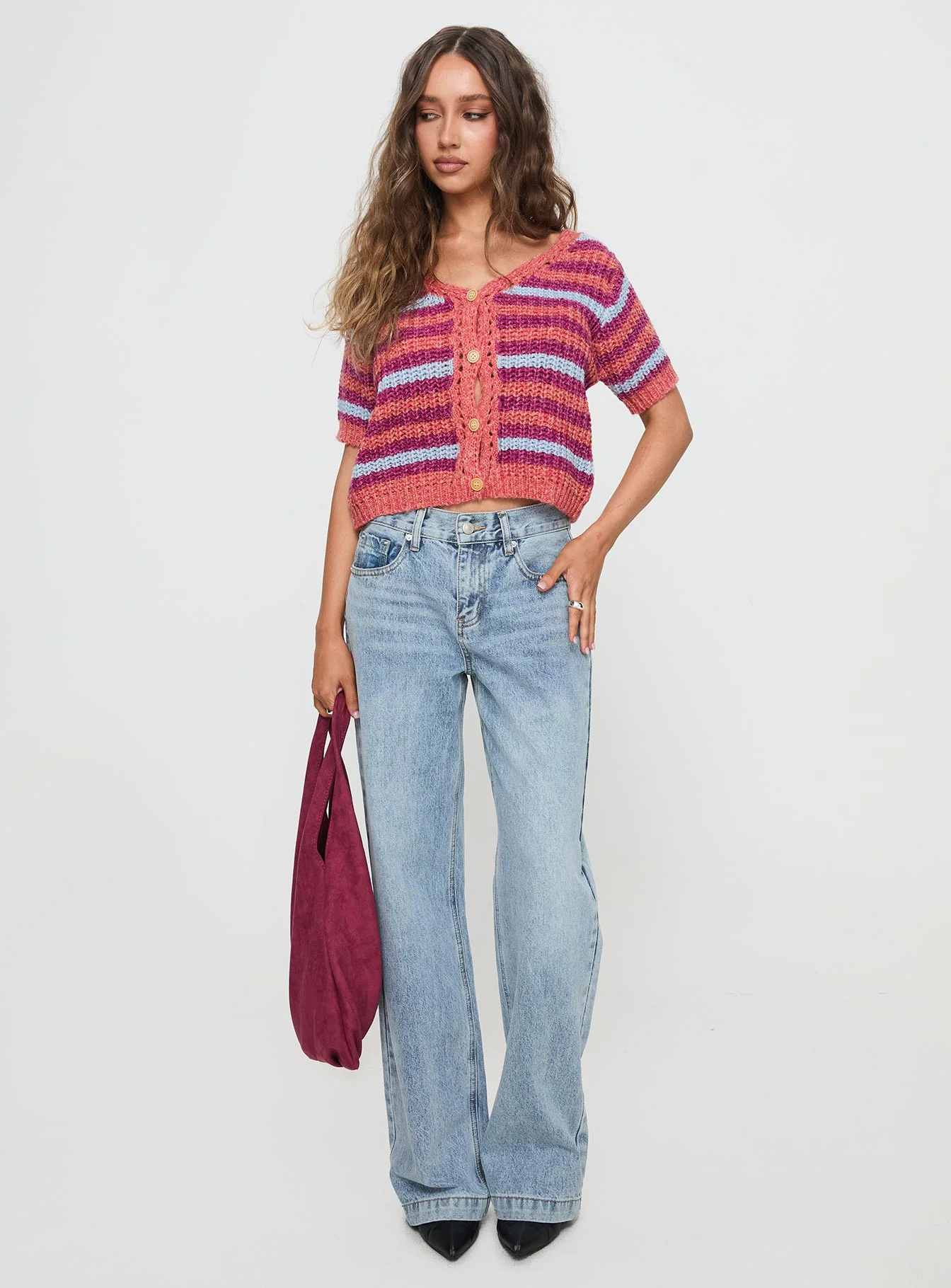 Compassion Knit Cardigan Multi - Image 3