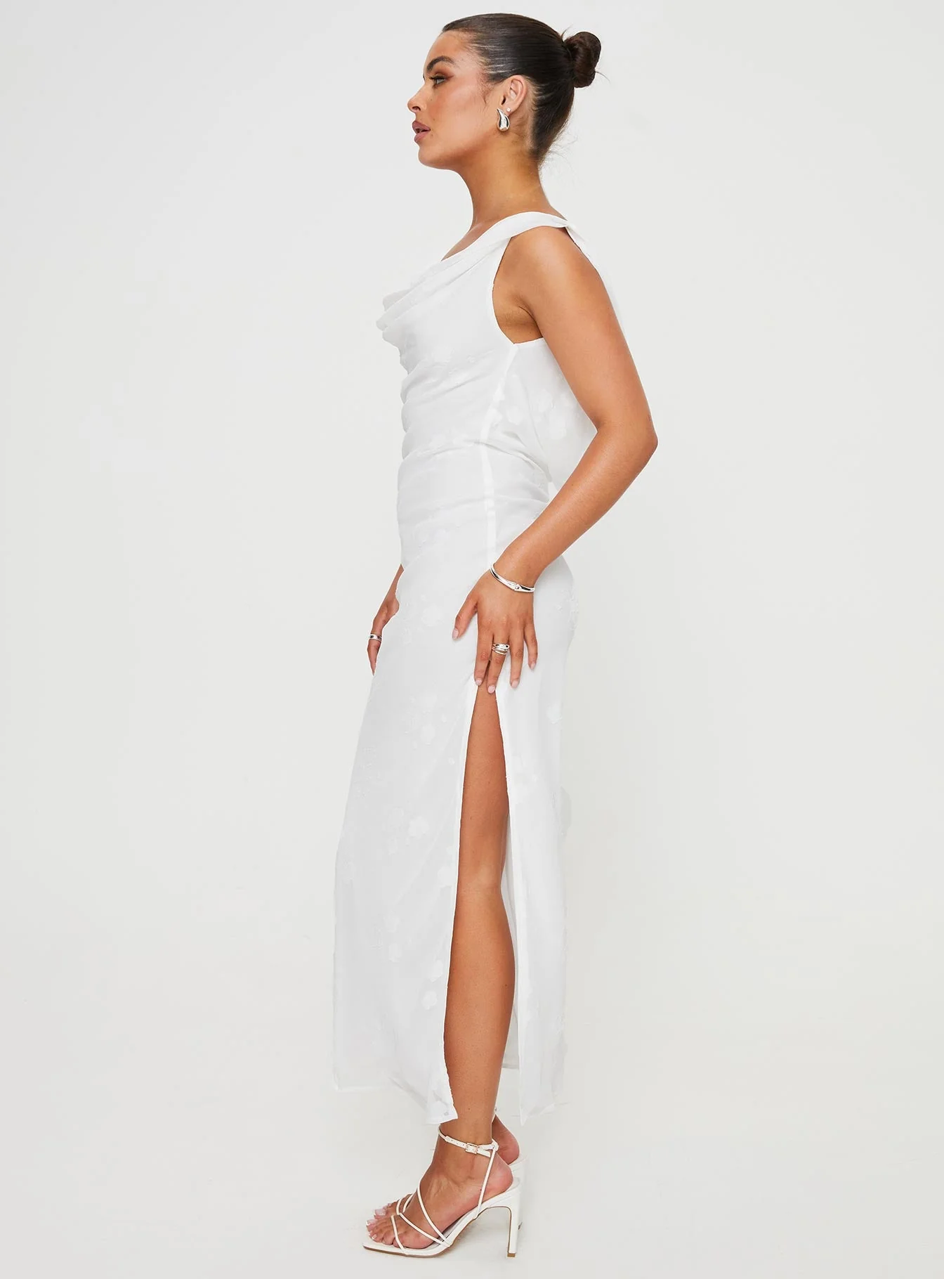 Contessa Maxi Dress White - Image 4