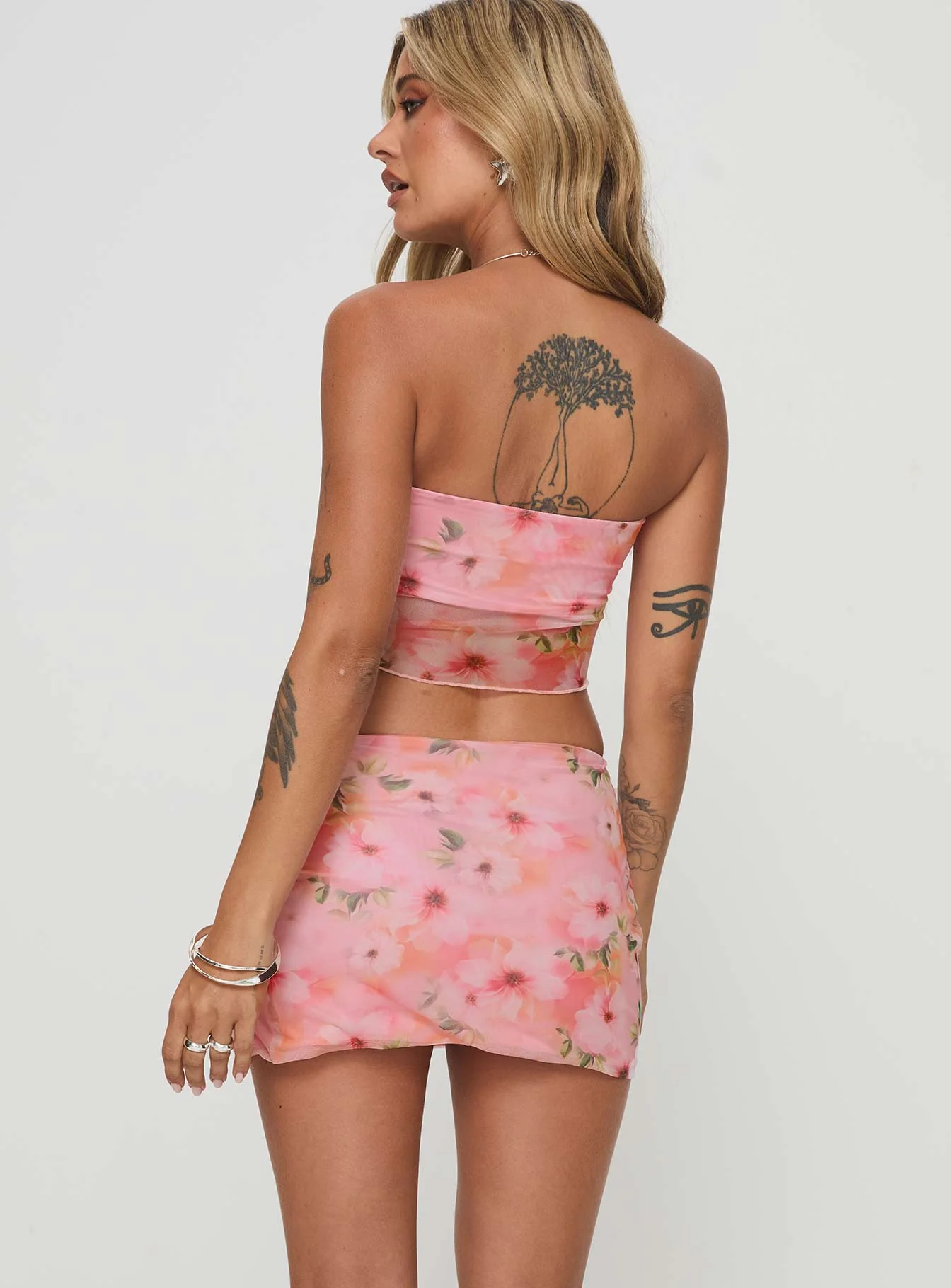 Corella Set Digital Pink Floral - Image 5