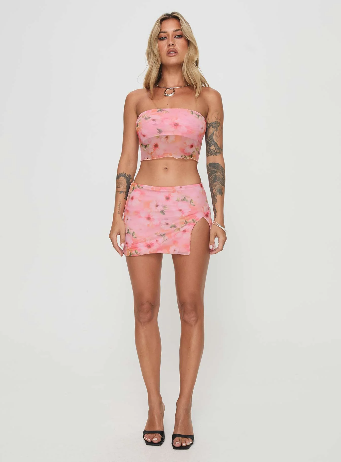 Corella Set Digital Pink Floral - Image 7