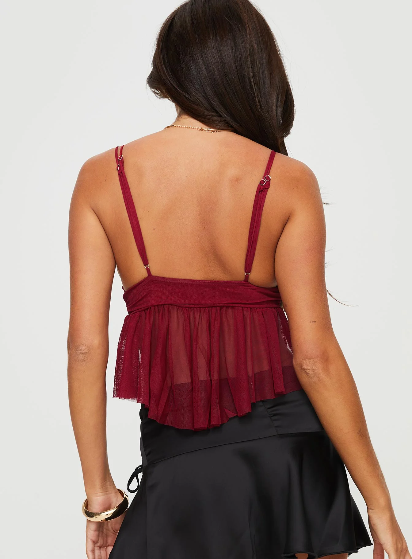 Corella Top Burgundy - Image 5