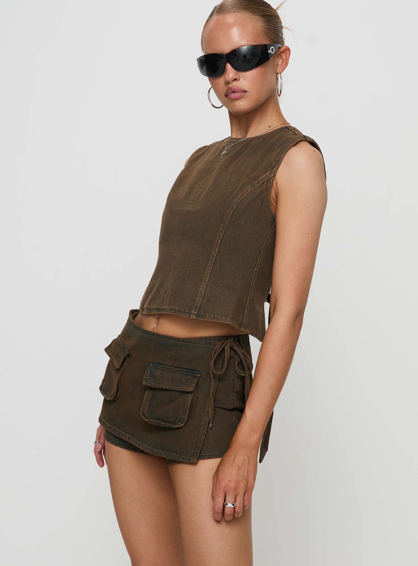 Countryside Skort Petrol - Image 4