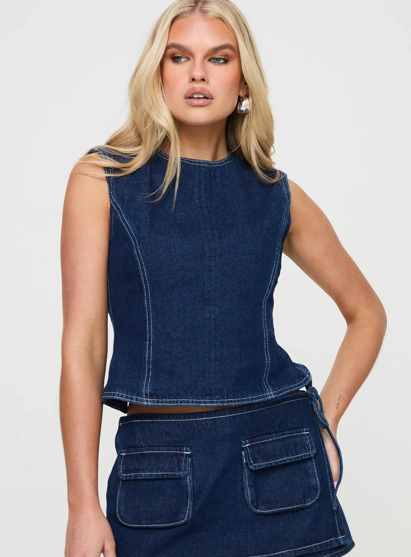 Countryside Top Denim - Image 2