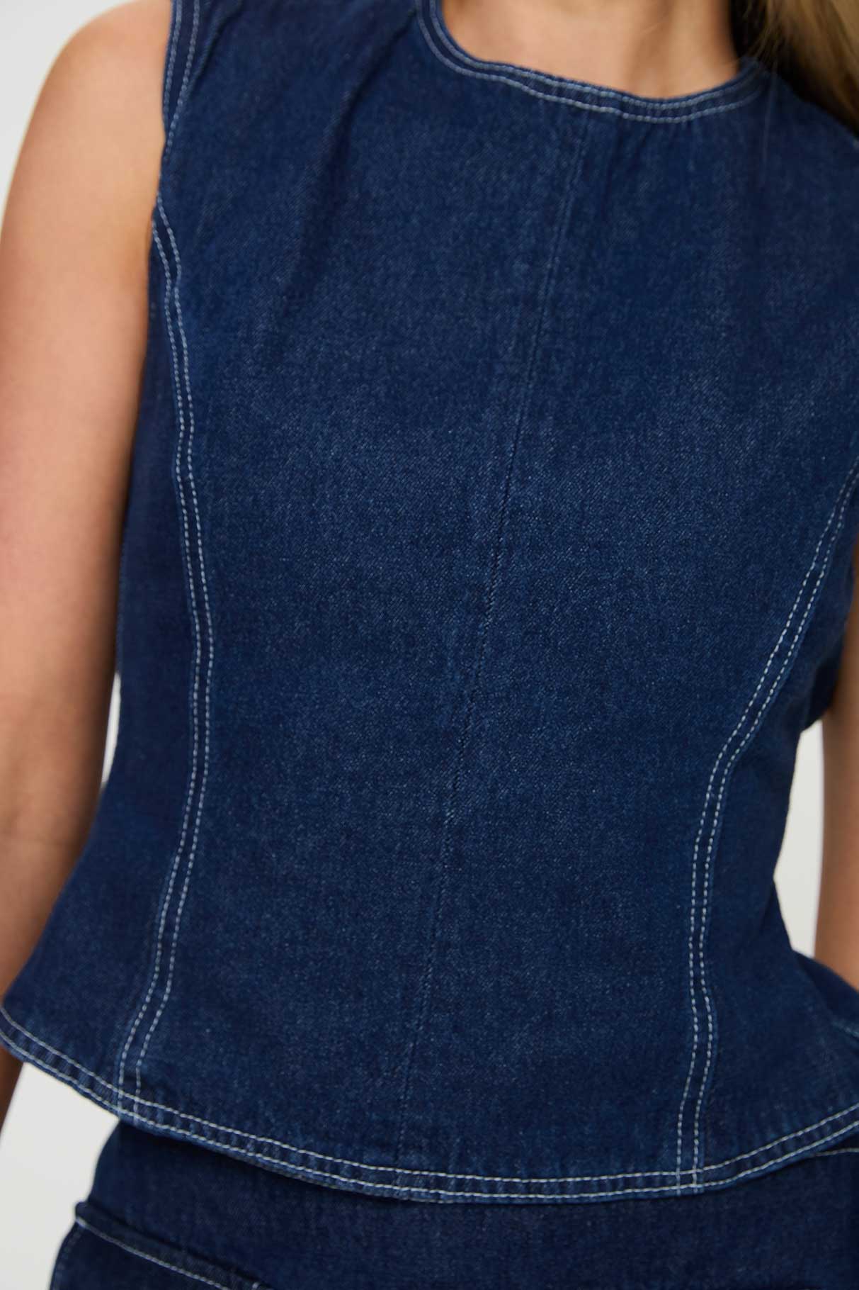 Countryside Top Denim - Image 7