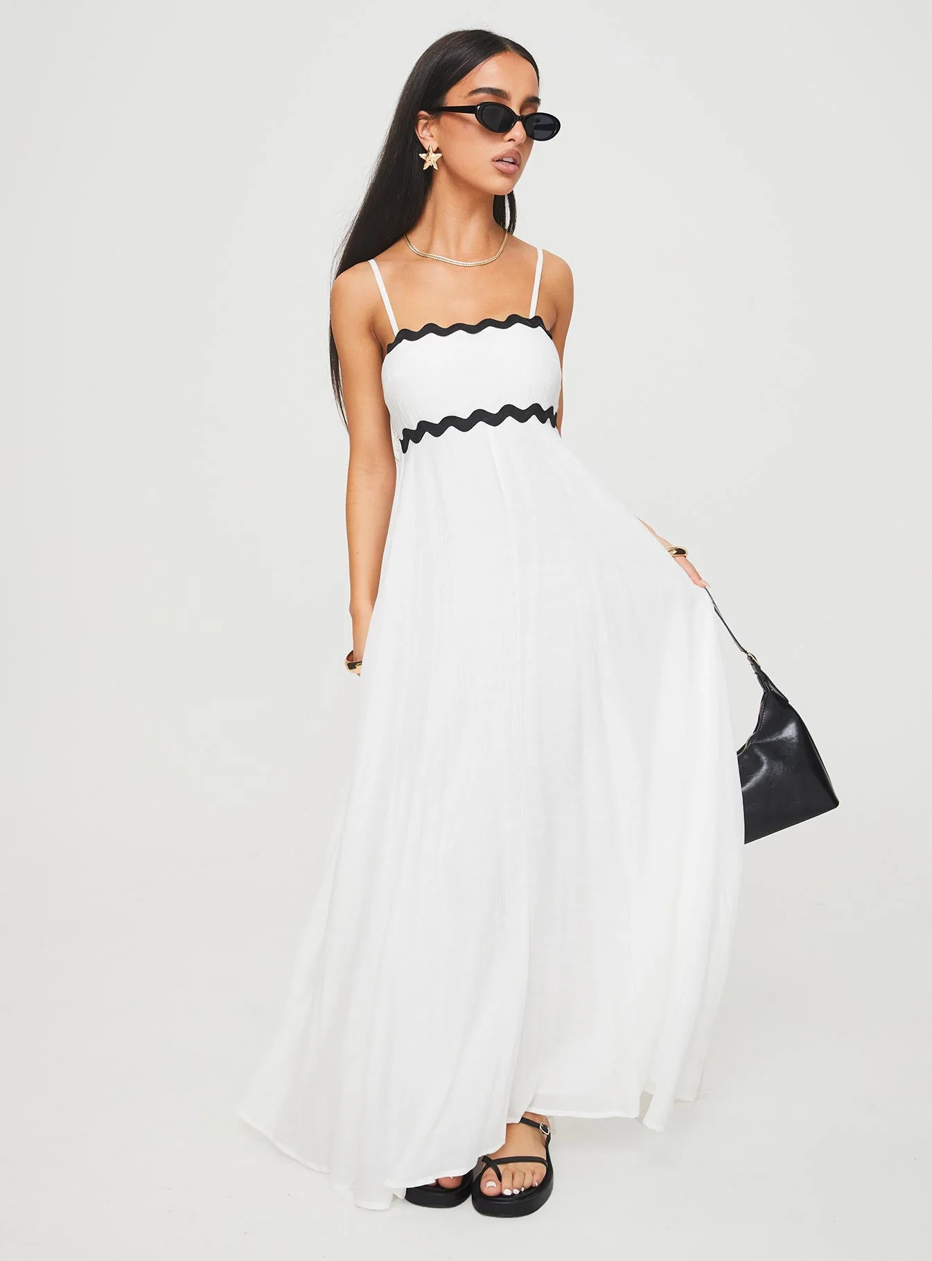 Croxetti Maxi Dress White - Image 3