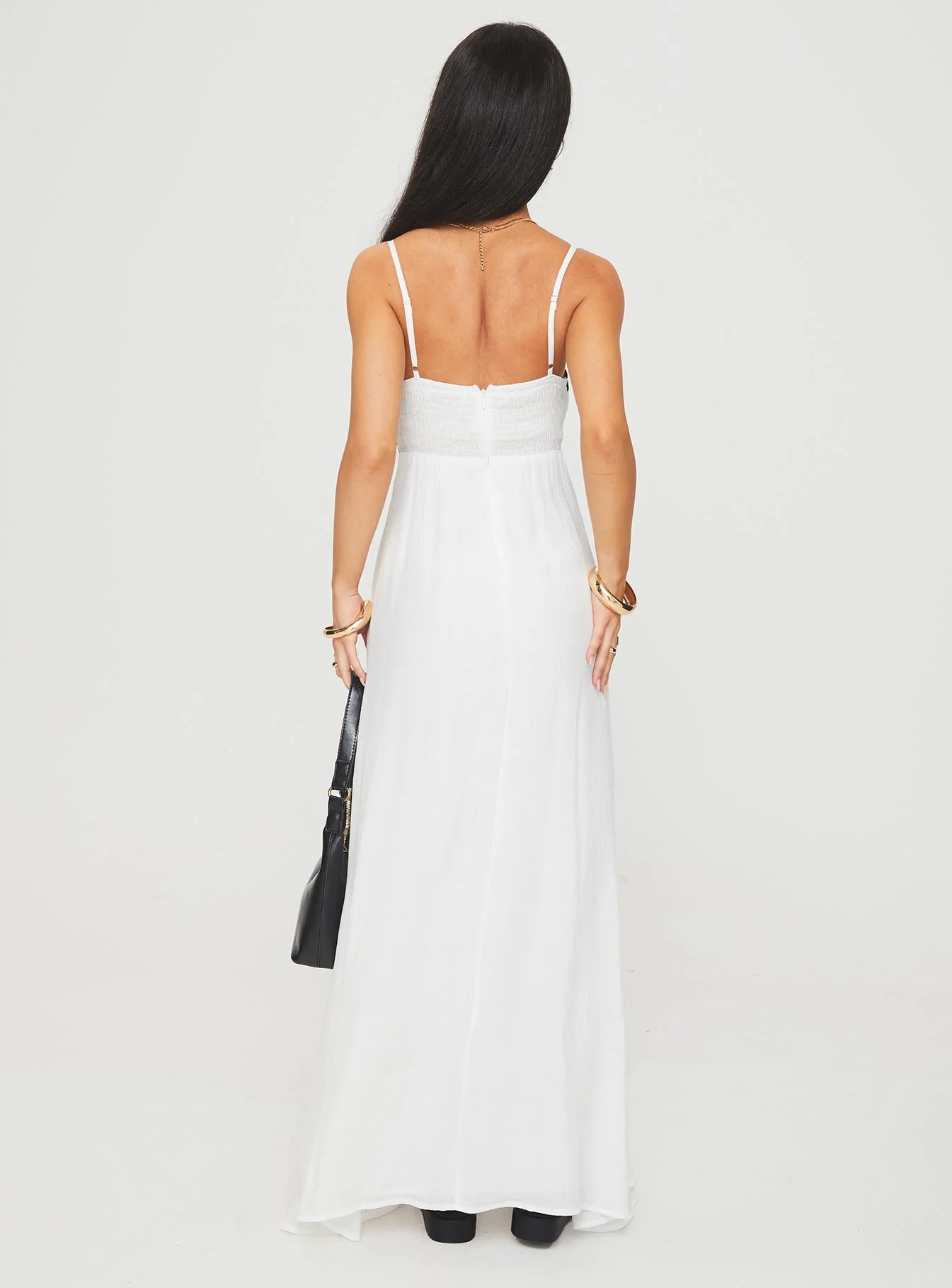 Croxetti Maxi Dress White - Image 5