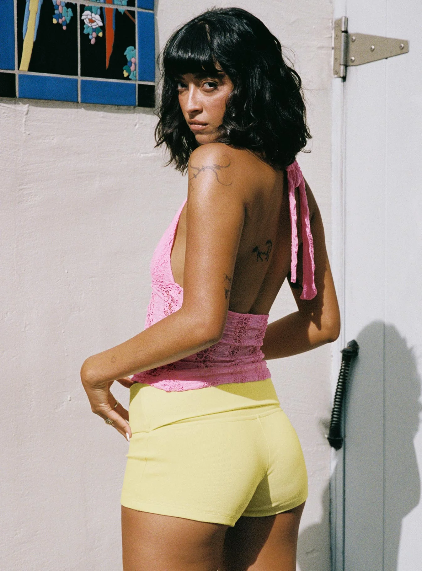 Cruizer Halter Top Pink - Image 4