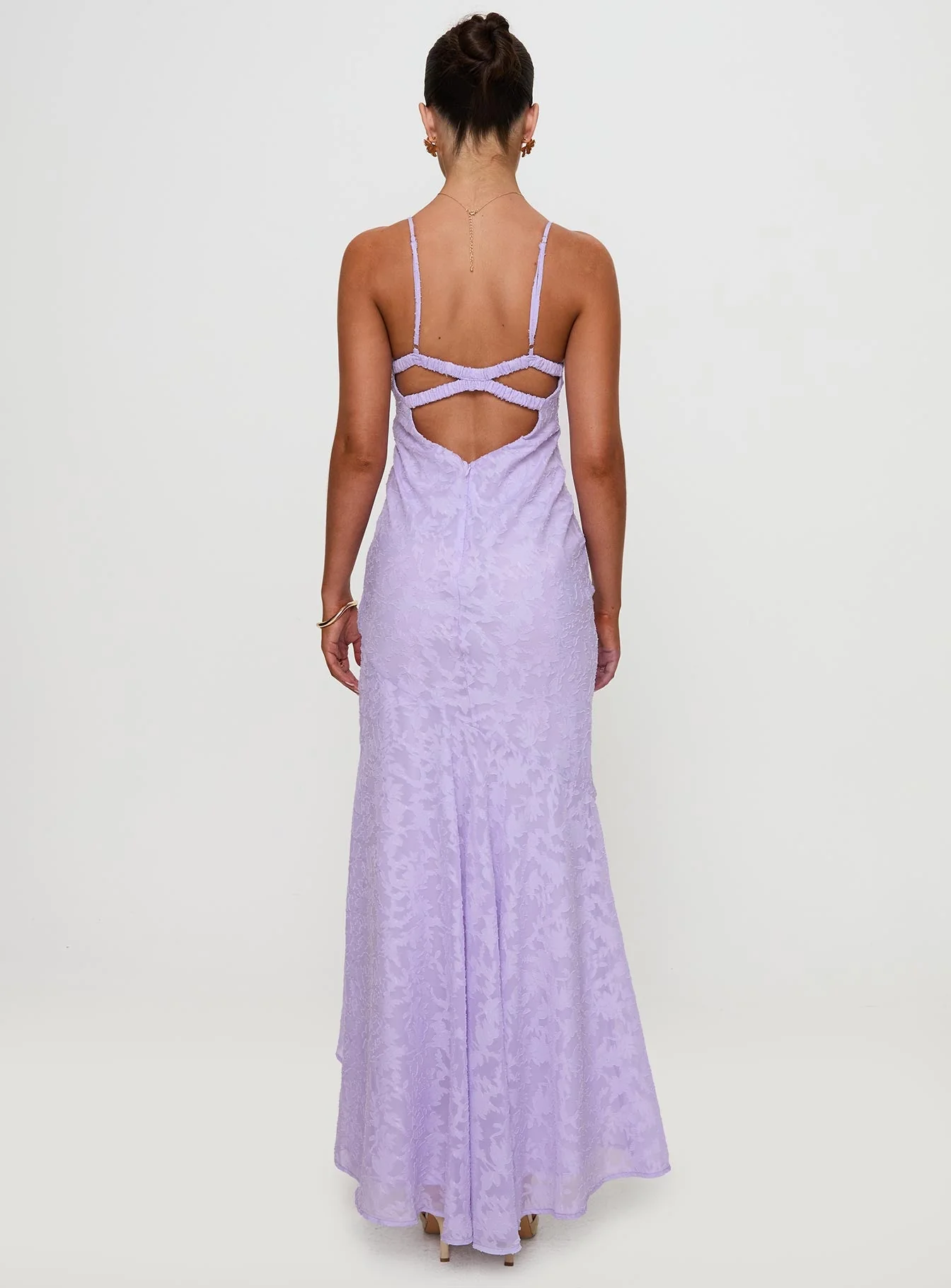 Cyrene Maxi Dress Lilac - Image 5