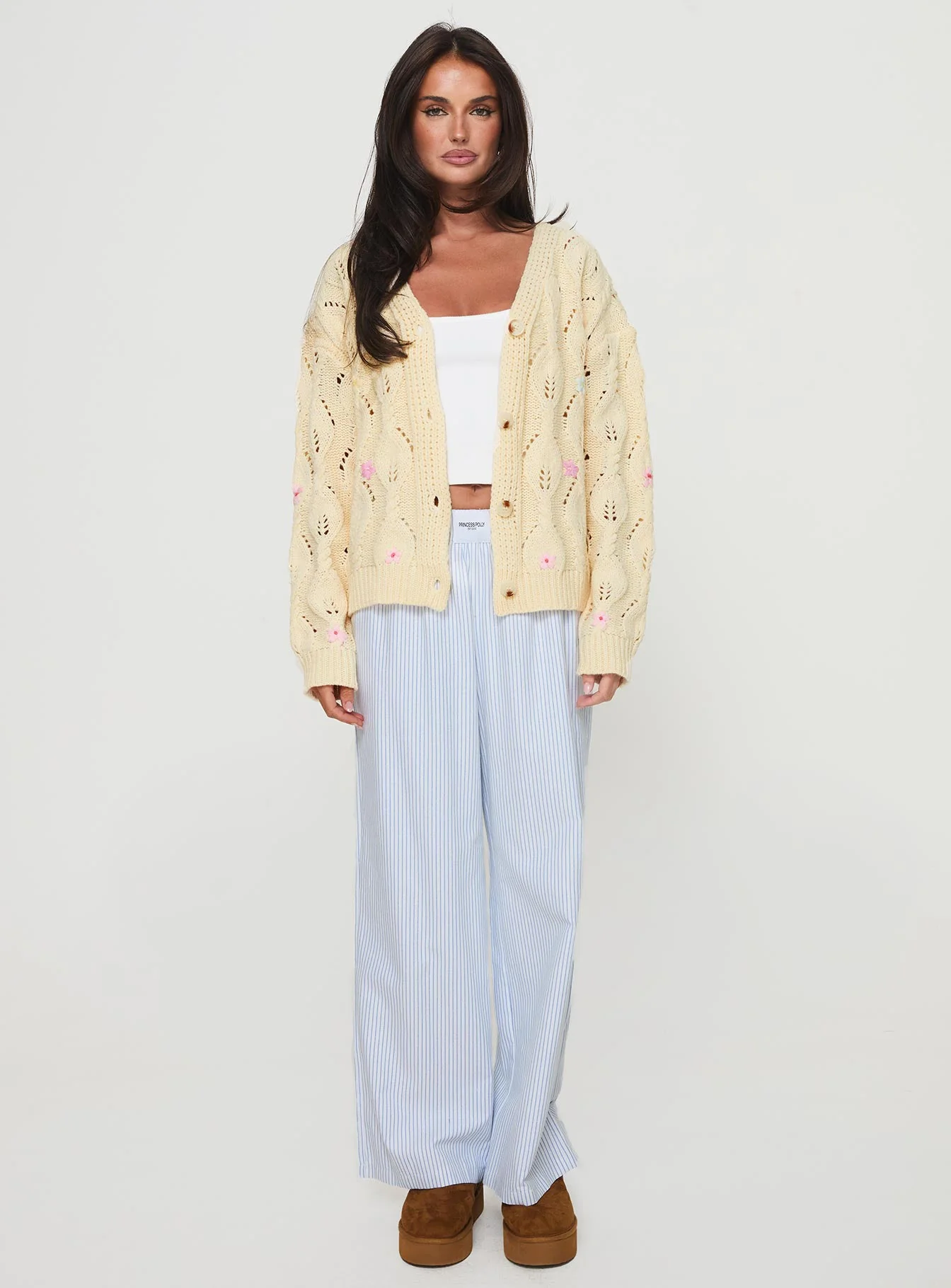 Daffodil Cardigan Cream - Image 7