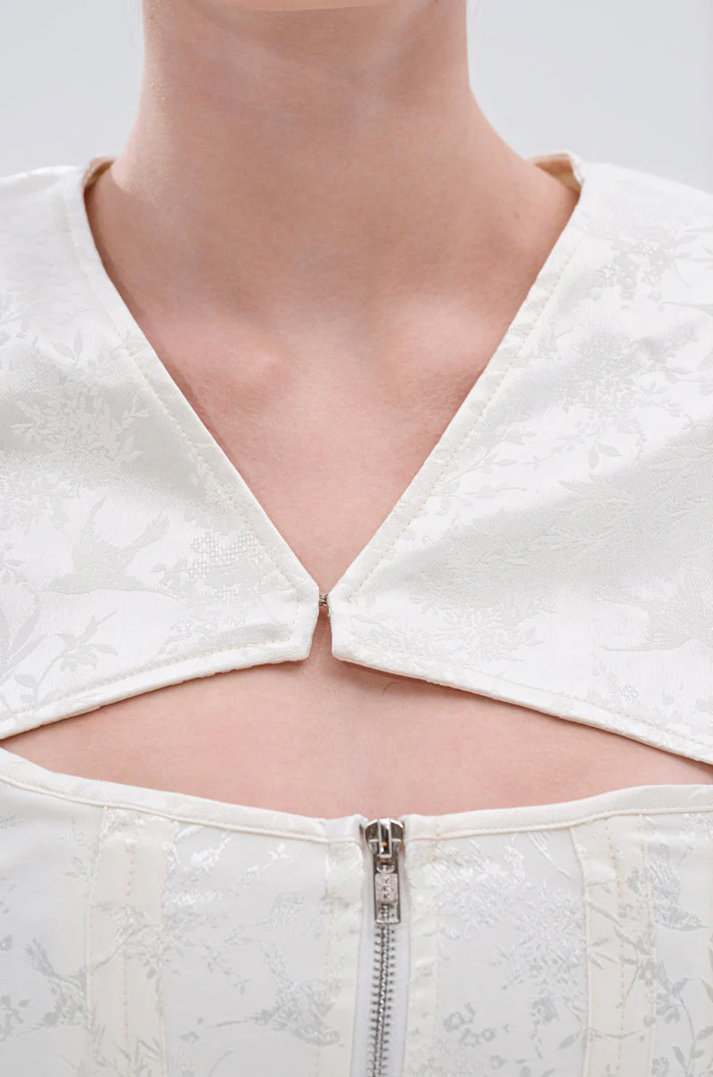 DAISY DOVE JACQUARD BLAZER - Image 6