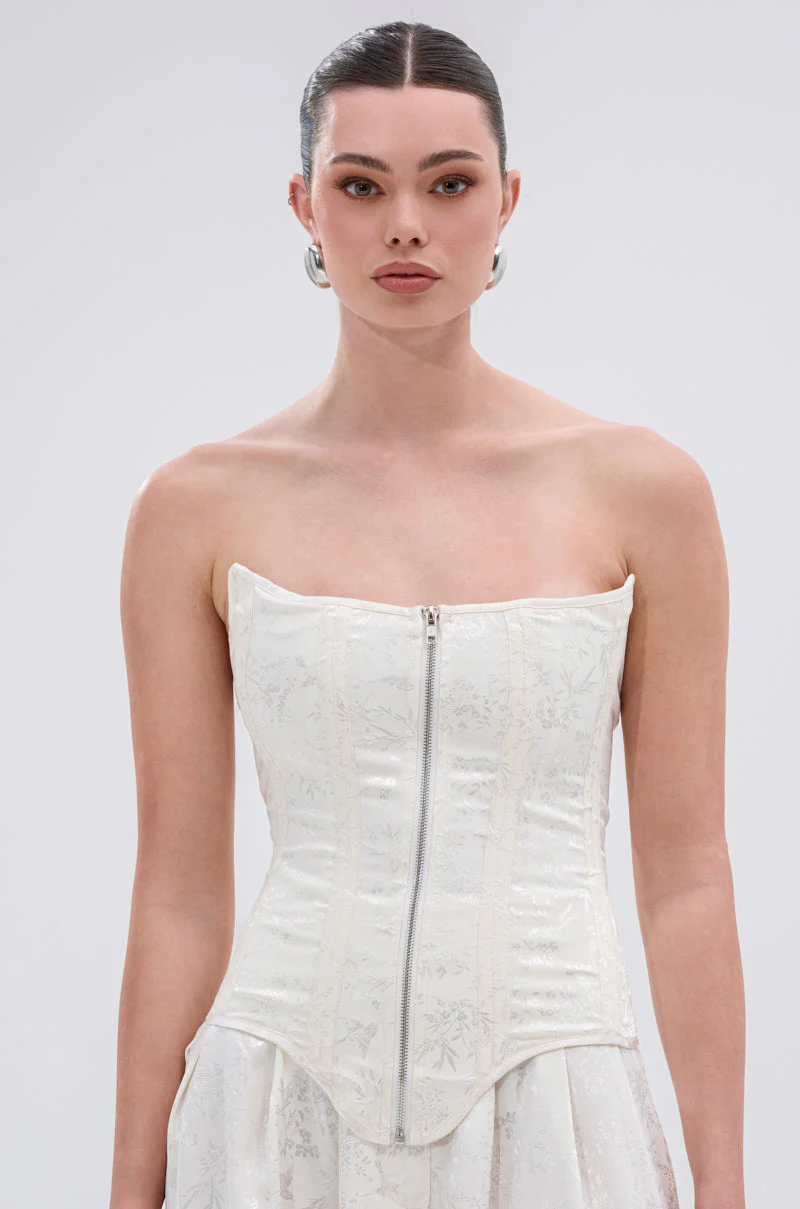 DAISY DOVE JACQUARD CORSET - Image 3