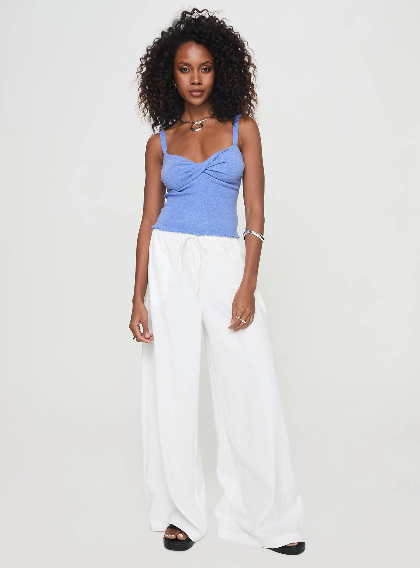 Dalma Twist Top Blue - Image 3