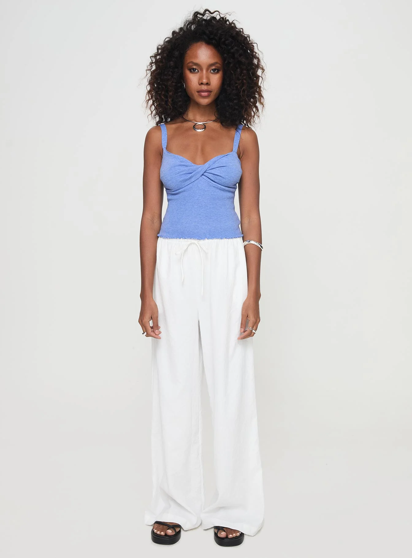 Dalma Twist Top Blue - Image 7