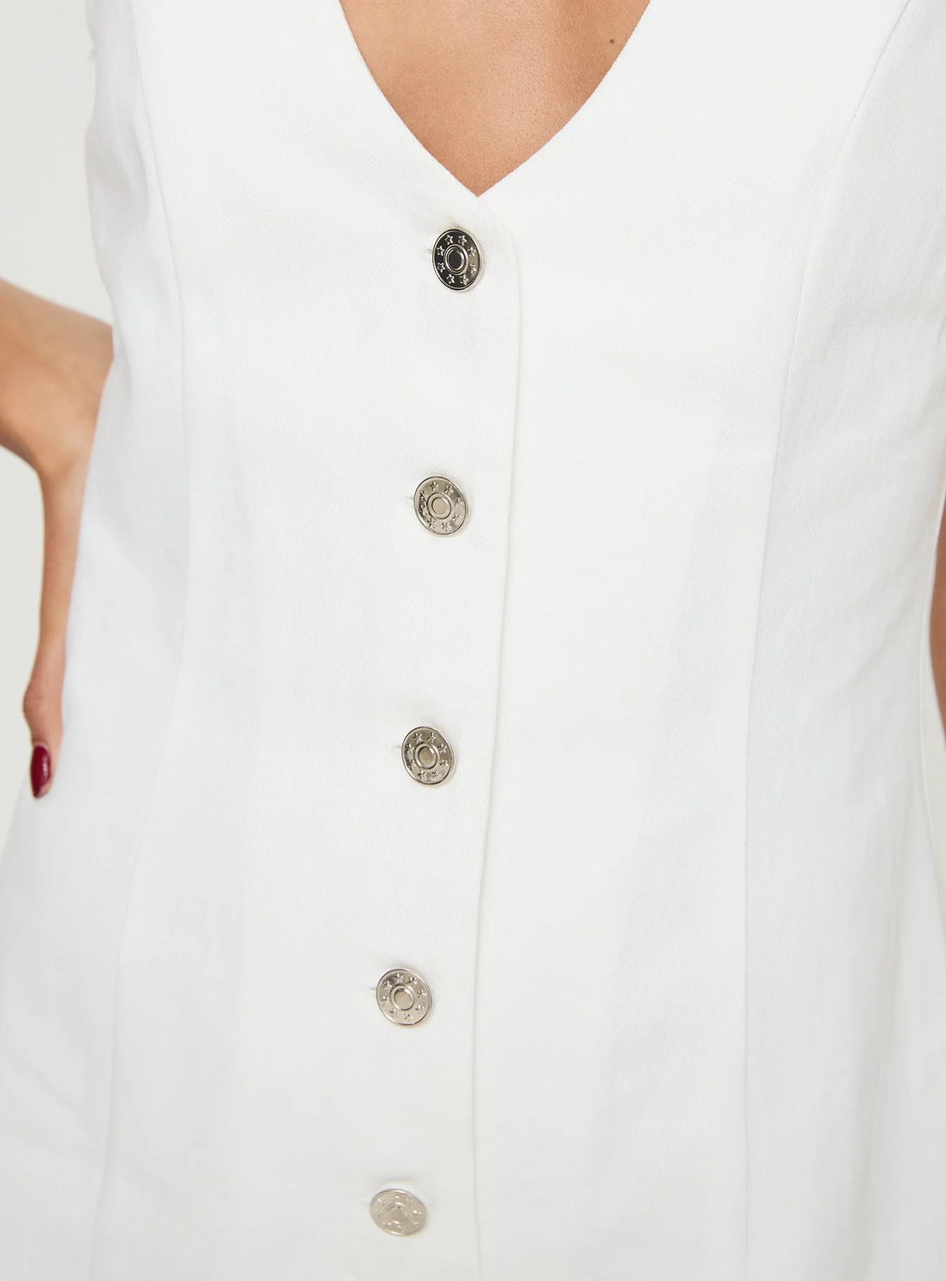 Damico Romper White - Image 6