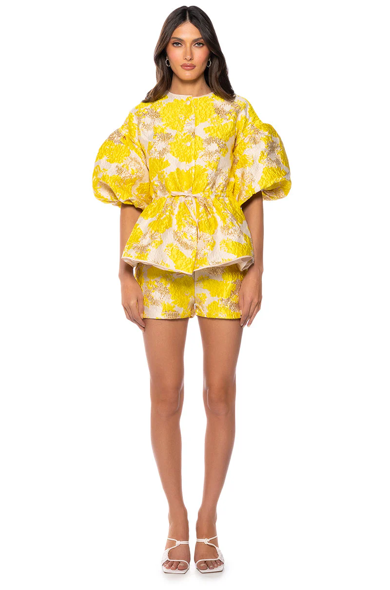 DARCY BROCADE SHORT - Image 8