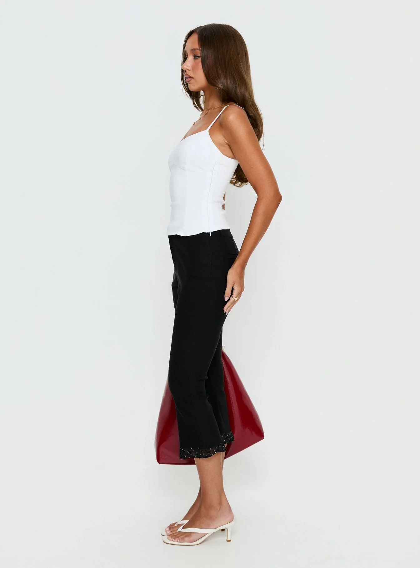 Darsie Frill Capri Black Polka Dot - Image 4
