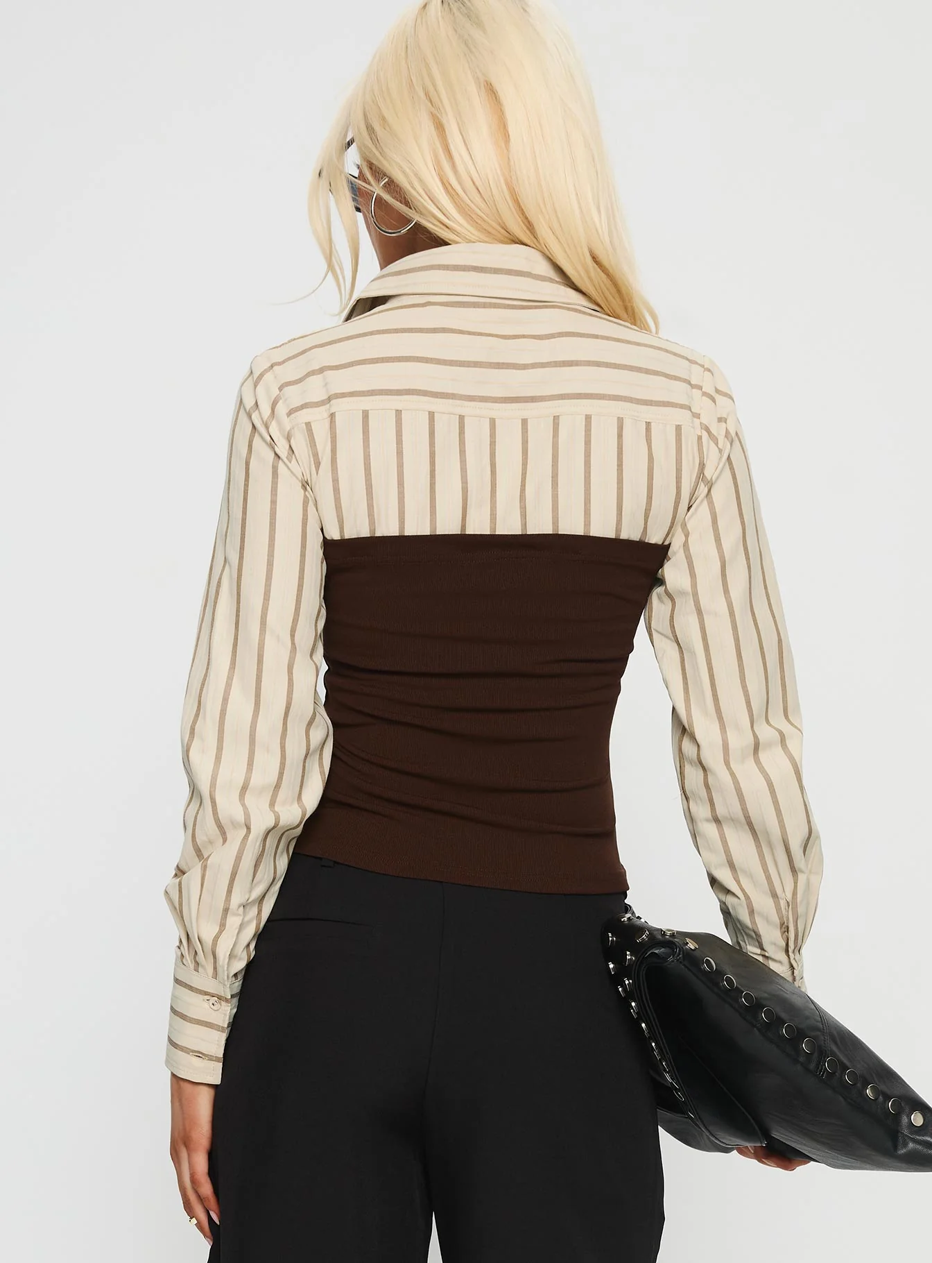 Dawnette Layered Long Sleeve Top Multi - Image 5