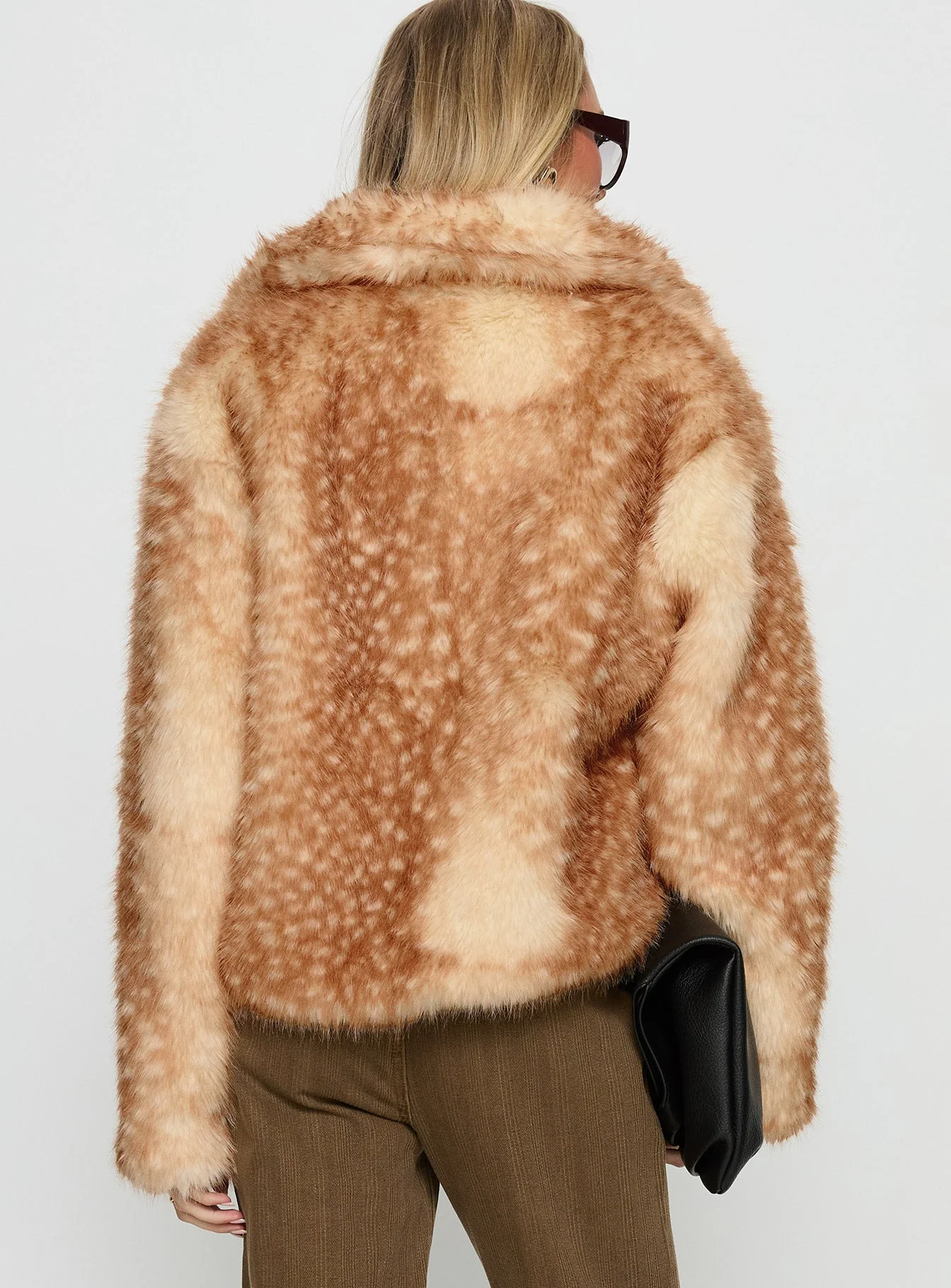 Dawnn Faux Fur Jacket Animal - Image 5