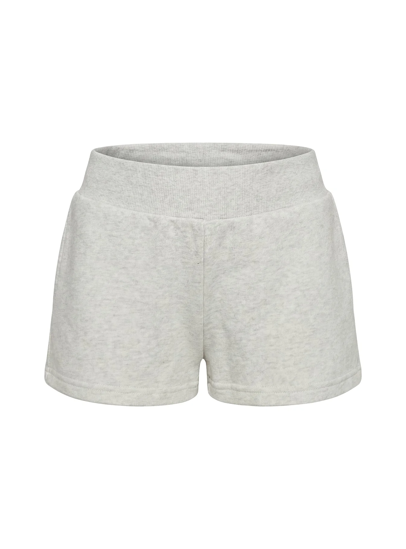 Daybreak Rib Waist Shorts Snow Marle - Image 8