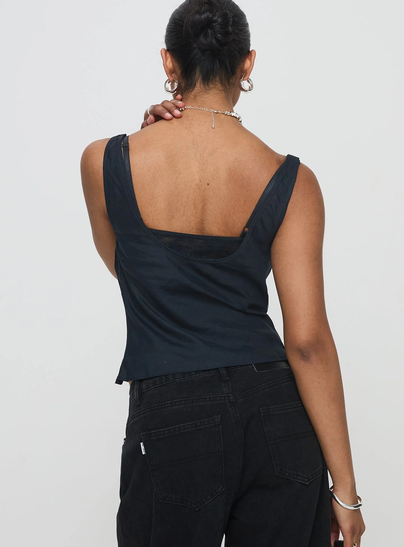 Delilah Top Navy - Image 5