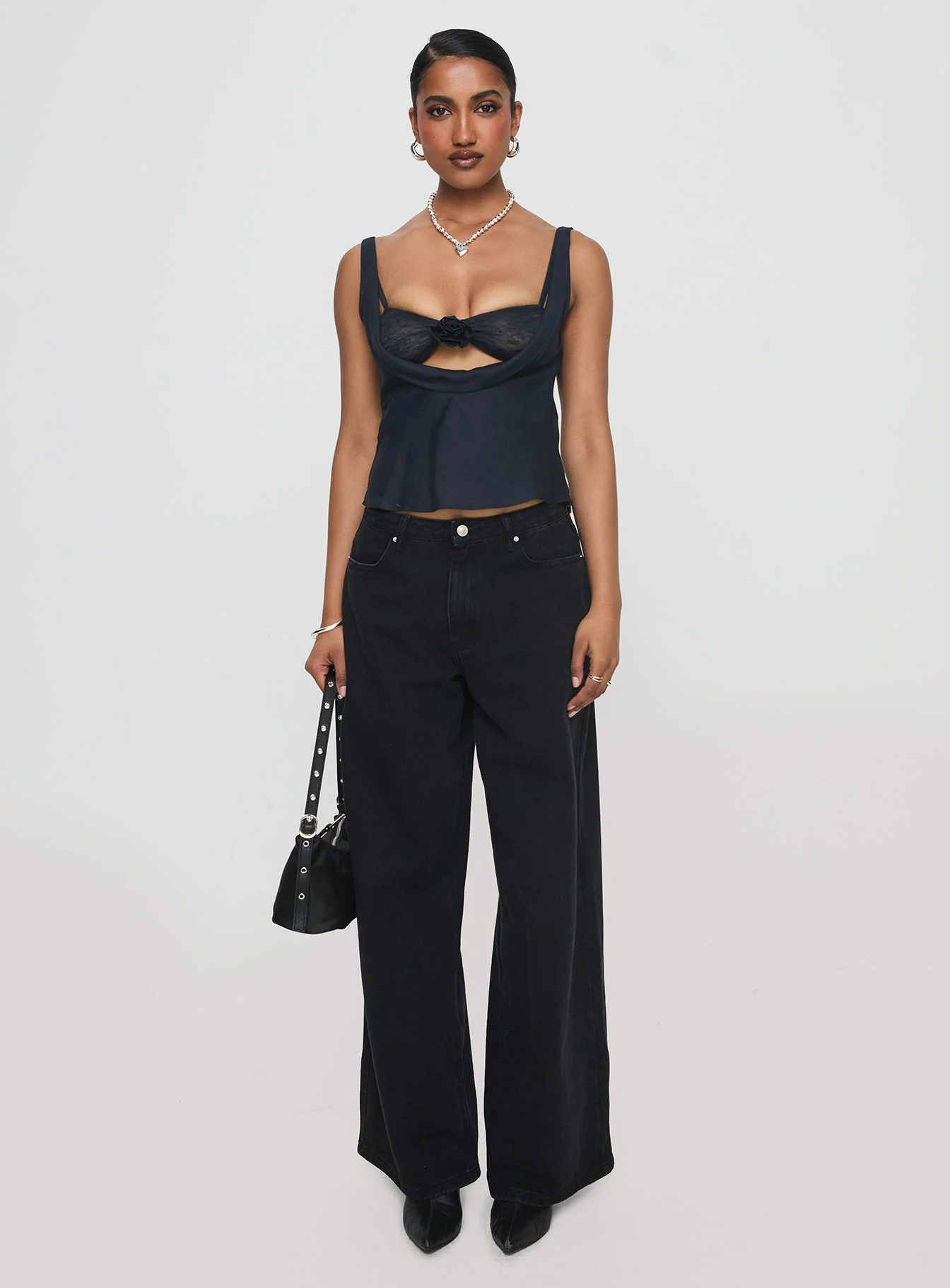 Delilah Top Navy - Image 7
