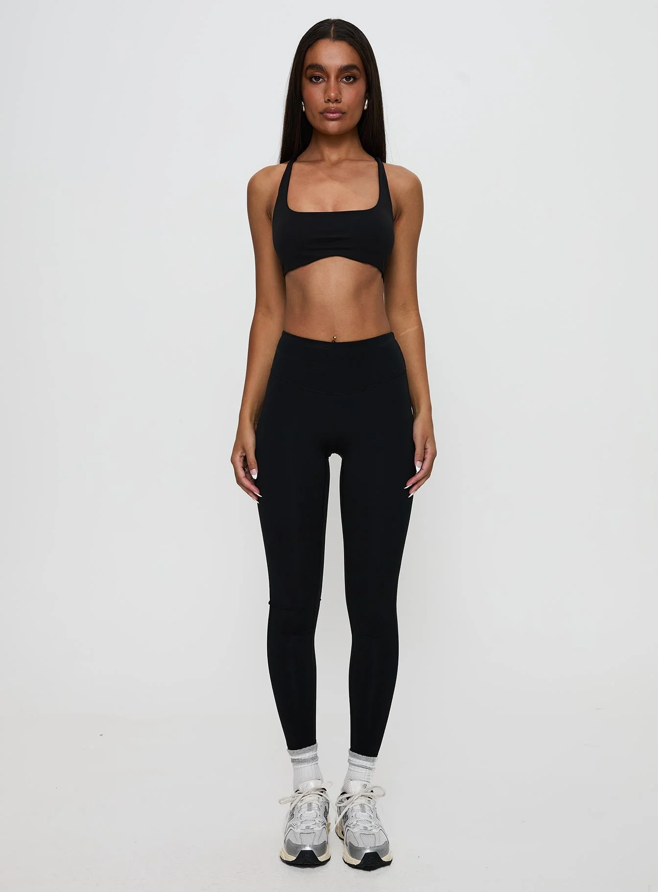 Dellah Ruched Back Leggings Black - Image 7