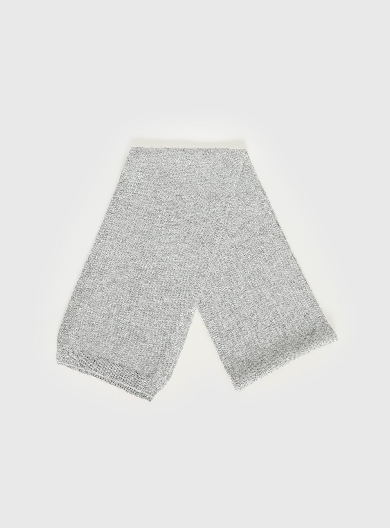 Delyla Knit Scarf Grey - Image 2