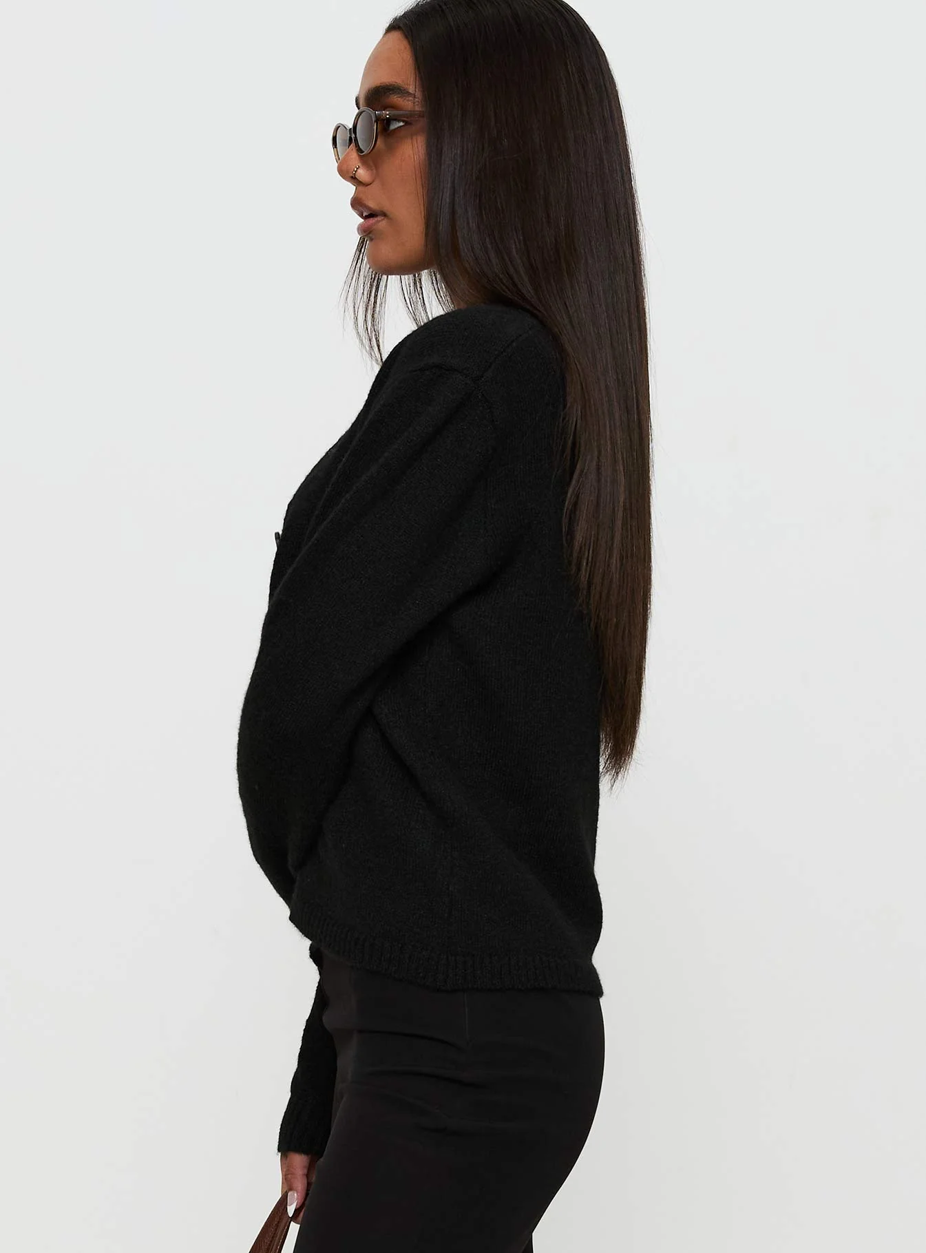 Denmark Cardigan Black - Image 4