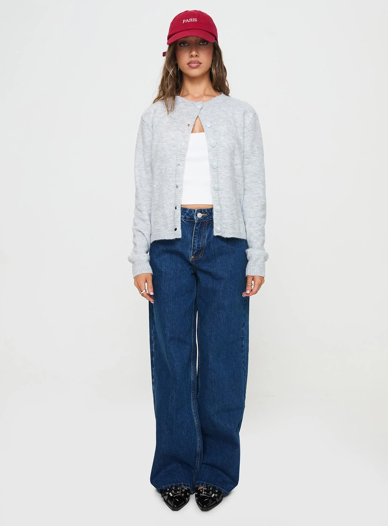 Denmark Cardigan Grey - Image 7