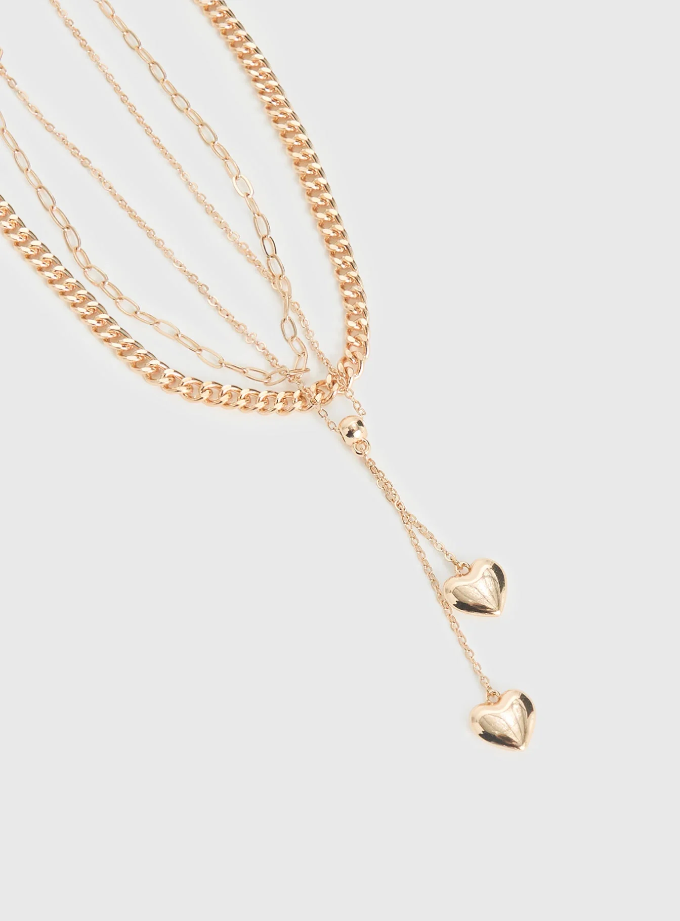 Denmark Layered Necklace Gold - Image 3