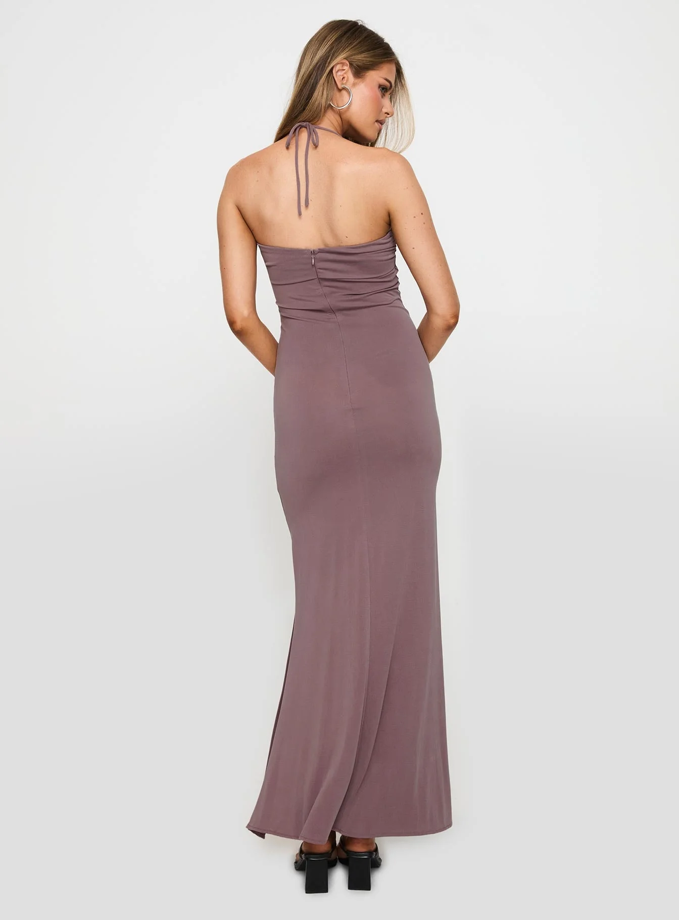 Destinations Maxi Dress Mauve - Image 8