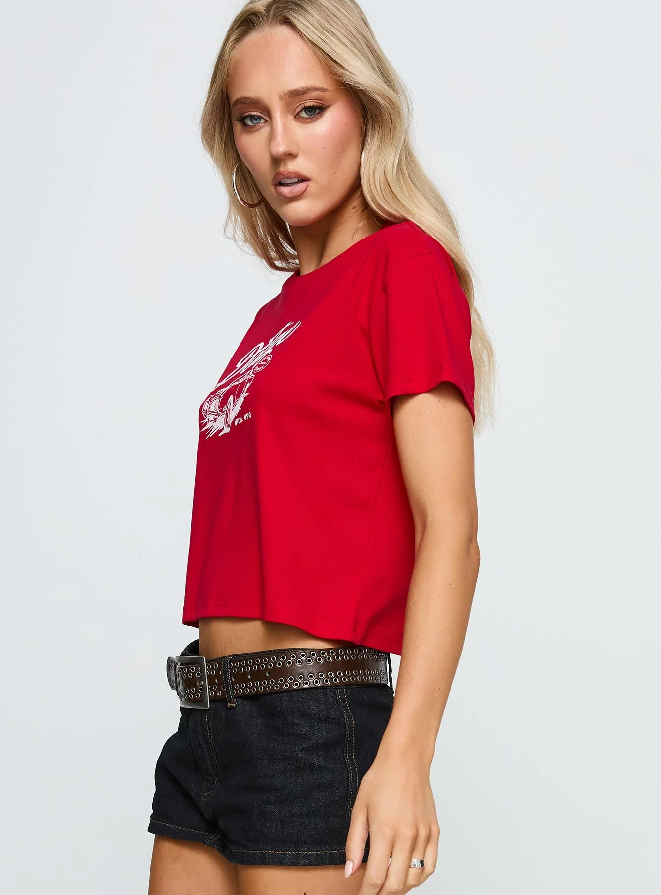 Dodge Classic Graphic Top Red - Image 3