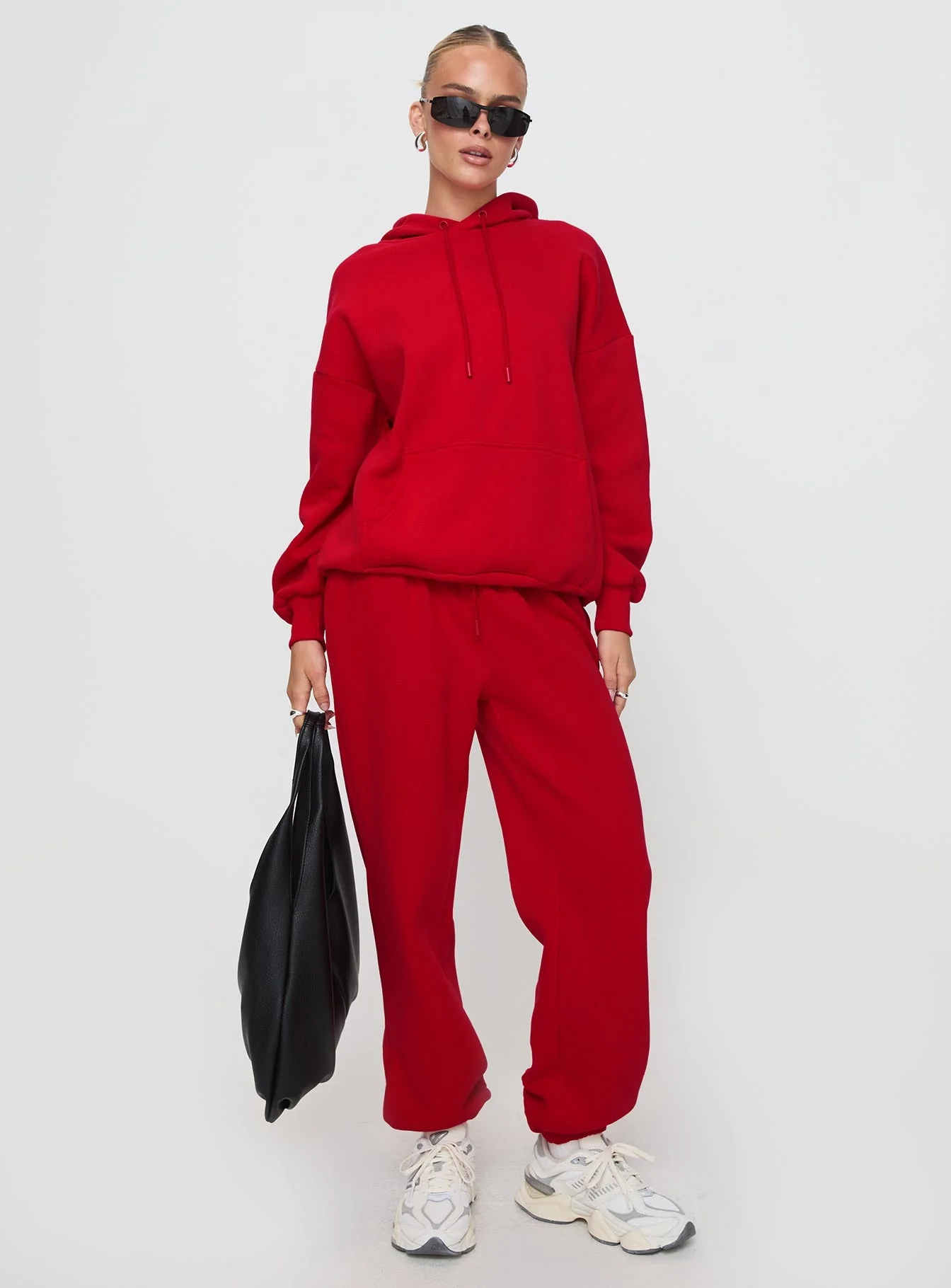 Dream Fleece Classic Hoodie Red - Image 3