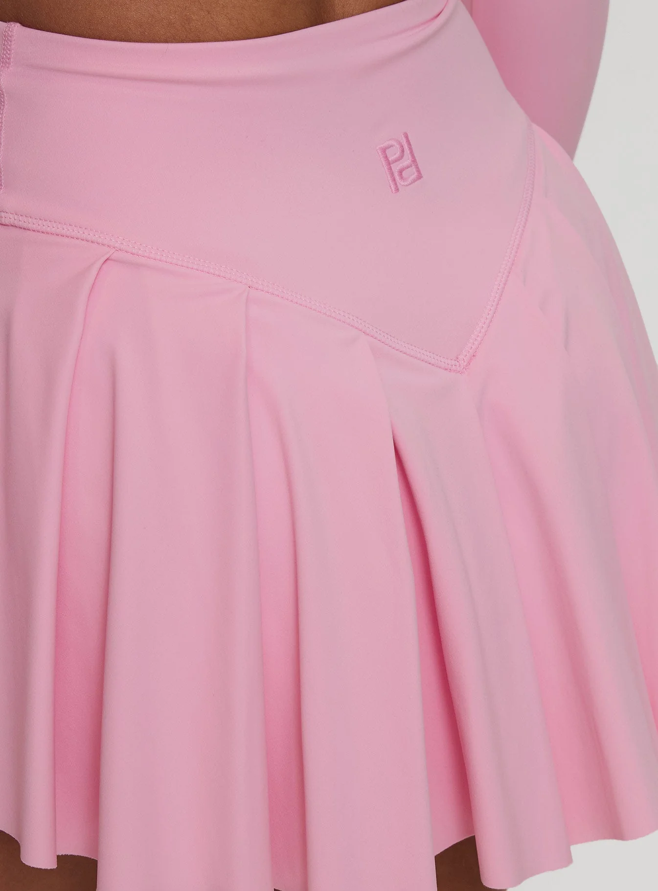 Dynamic Pleat Active Skort Pink - Image 6
