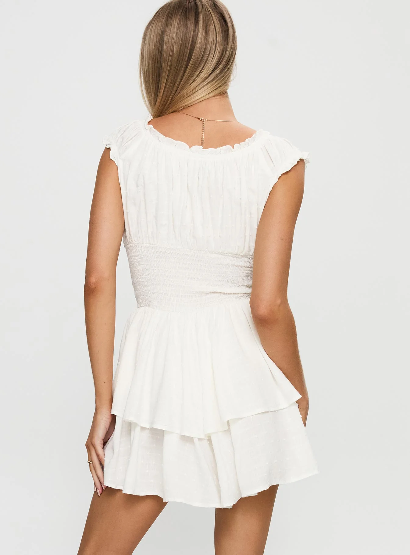 The Love Galore Romper White Lower Impact - Image 5