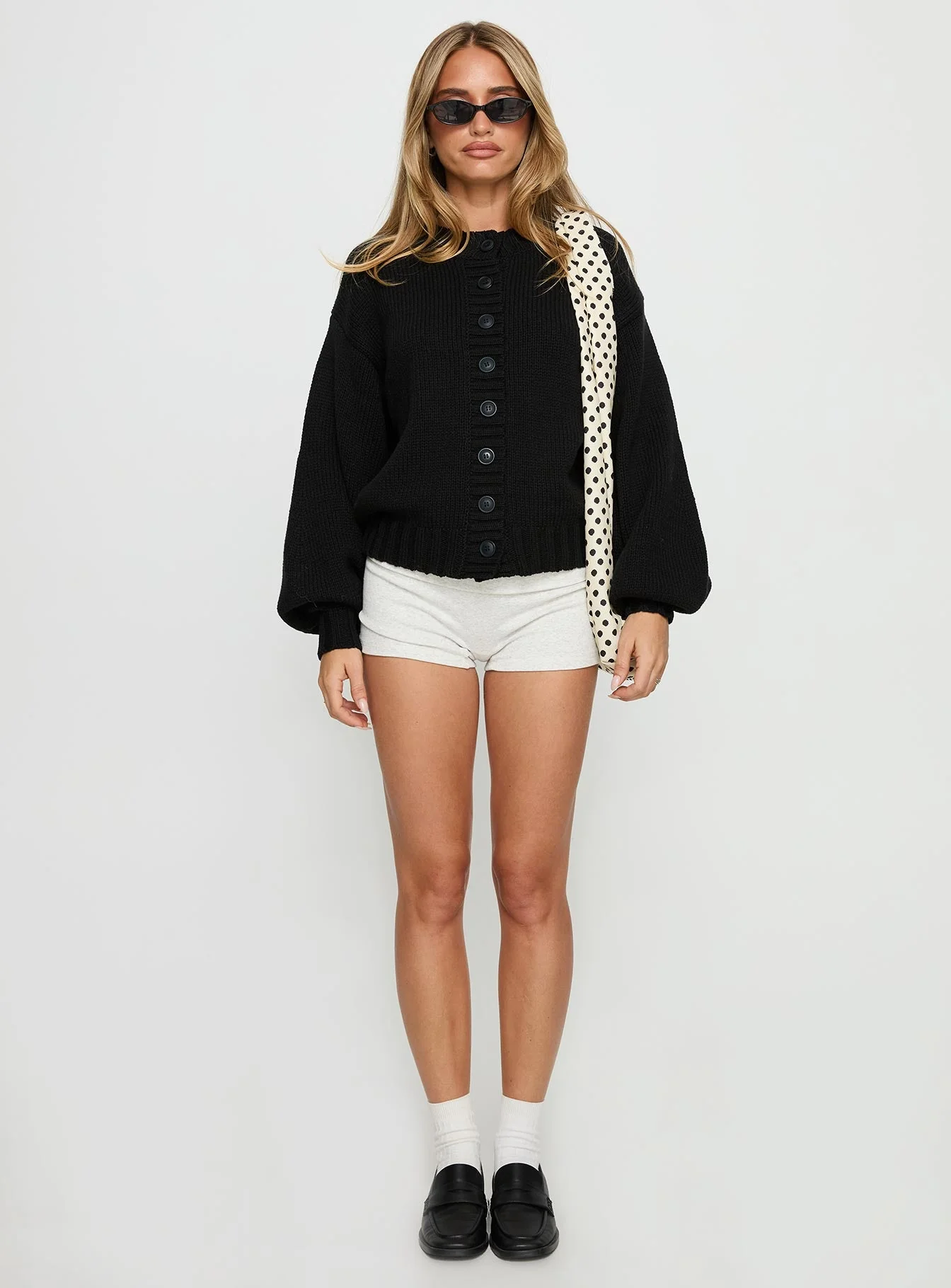 Edern Cardigan Black - Image 7