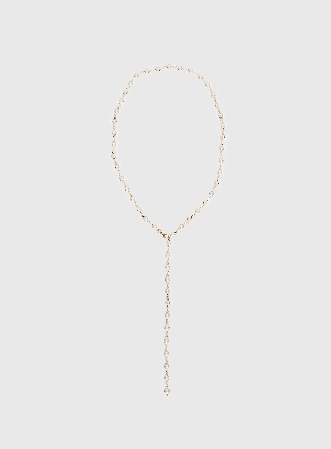 Elenita Long Necklace Gold - Image 3